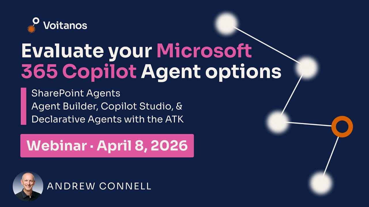 Evaluate your Microsoft 365 Copilot Agent Options - YouTube