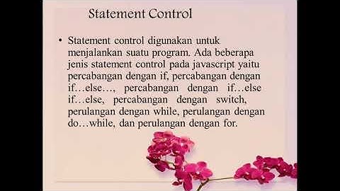 konsep dasar pemrograman dan arsitektur javascript