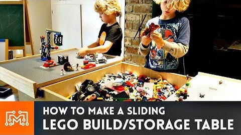 Lego Build Table // How-To | I Like To Make Stuff