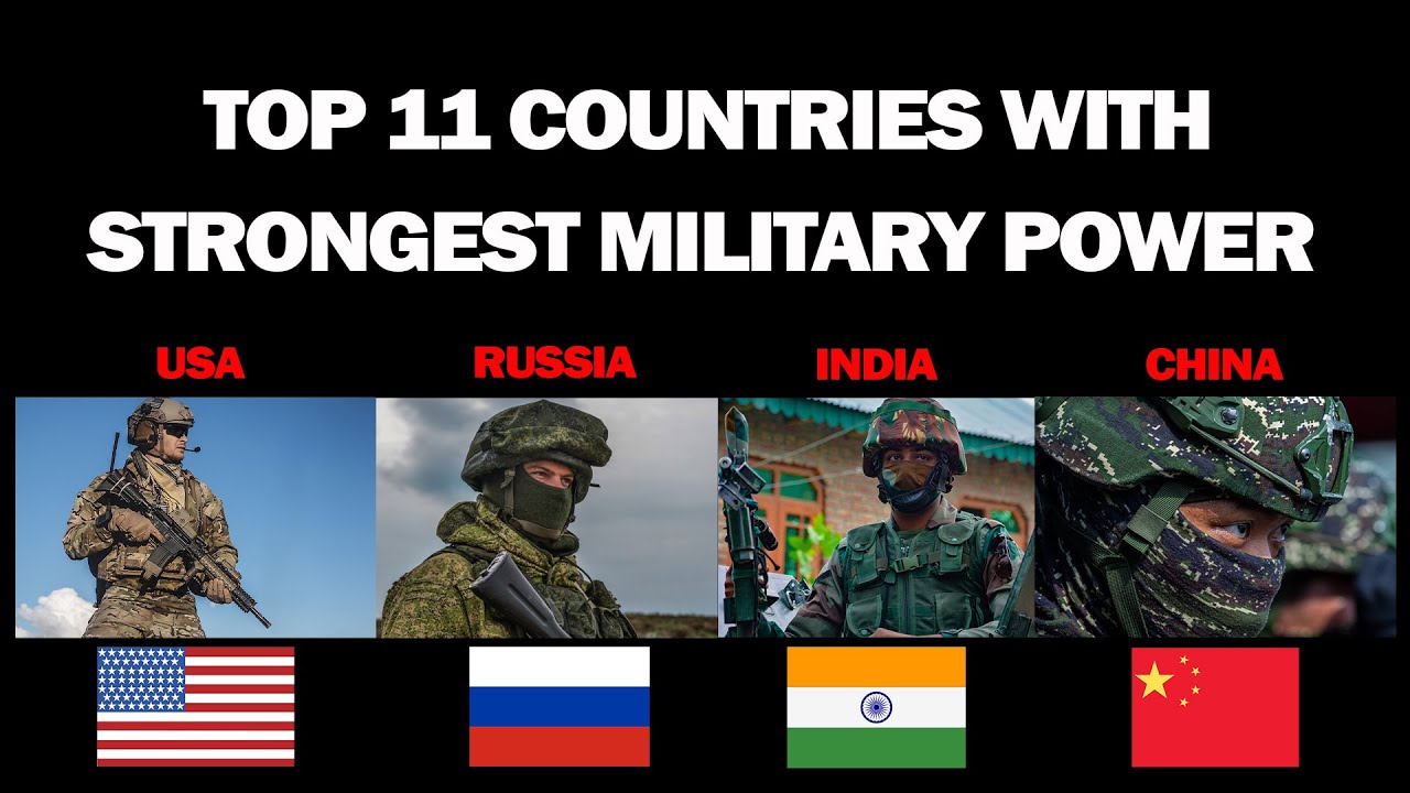 INFO VLOG3 TOP 11 COUNTRIES WITH MILITARY POWER YouTube