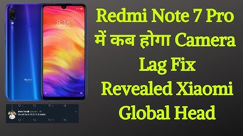 Redmi Note 7 Pro Camera Lag Solutions| Redmi Note 7 Pro Camera Lag Fix| Redmi Note 7 Pro New Update|