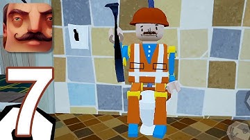 Hello Neighbor - Gameplay Walkthrough Part 7 - Act 2: Crowbar Escape (iOS, Android)