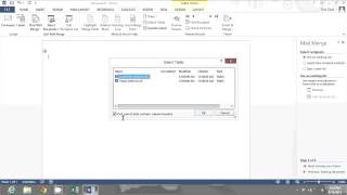 How to Create Nametags From Excel : Microsoft Office Tips
