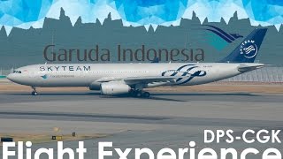 Garuda Indonesia Skyteam Ry Balijakarta  Flight Experience