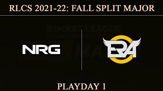 NRG vs ERA | RLCS 2021-22 Fall Split Major | The General NRG vs eRa Eternity | 8 December 2021