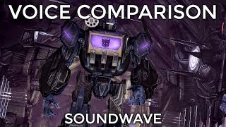 Voice Comparison: Soundwave (Transformers)