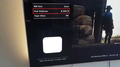 Red Dead Redemption 2 - HDR FINALLY FIXED!!!