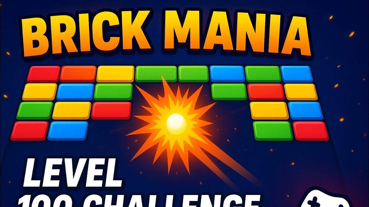 Brick Mania – Level 100 Crazy Challenge! | Epic Brick Breaker Gameplay 