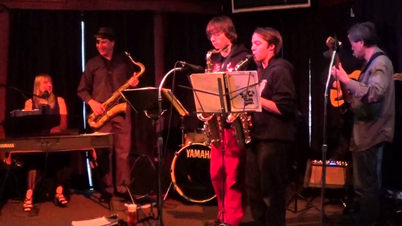 Marcus and Ty play jazz at Coyotes - All of Me