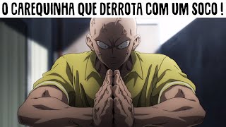 CAREQUINHA DA CAPA BRANCA ! Análise Mil Grau ( ZUEIRA ANIME ) ONE PUNCH MAN