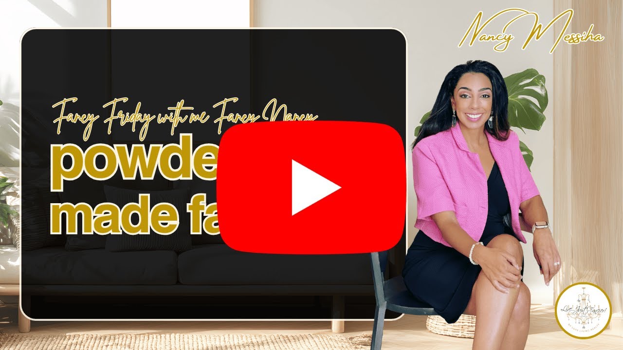 Fancy Fridays with Nancy Messiha | Powder Room Made Fancy!