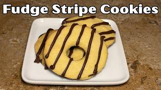 I Made Homemade Fudge Stripe Cookies!