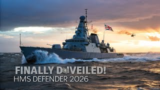 🔥 Finally Unveiled! ⚓ HMS Defender (D36) 2026 – The Royal Navy’s Ultimate Destroyer 🇬🇧🚢