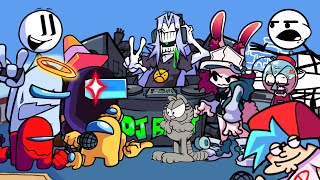 Vs Impostor V4, Graffiti Groovin, Regular Friday Night, Friday Night Crunchin Fnf Mods Live