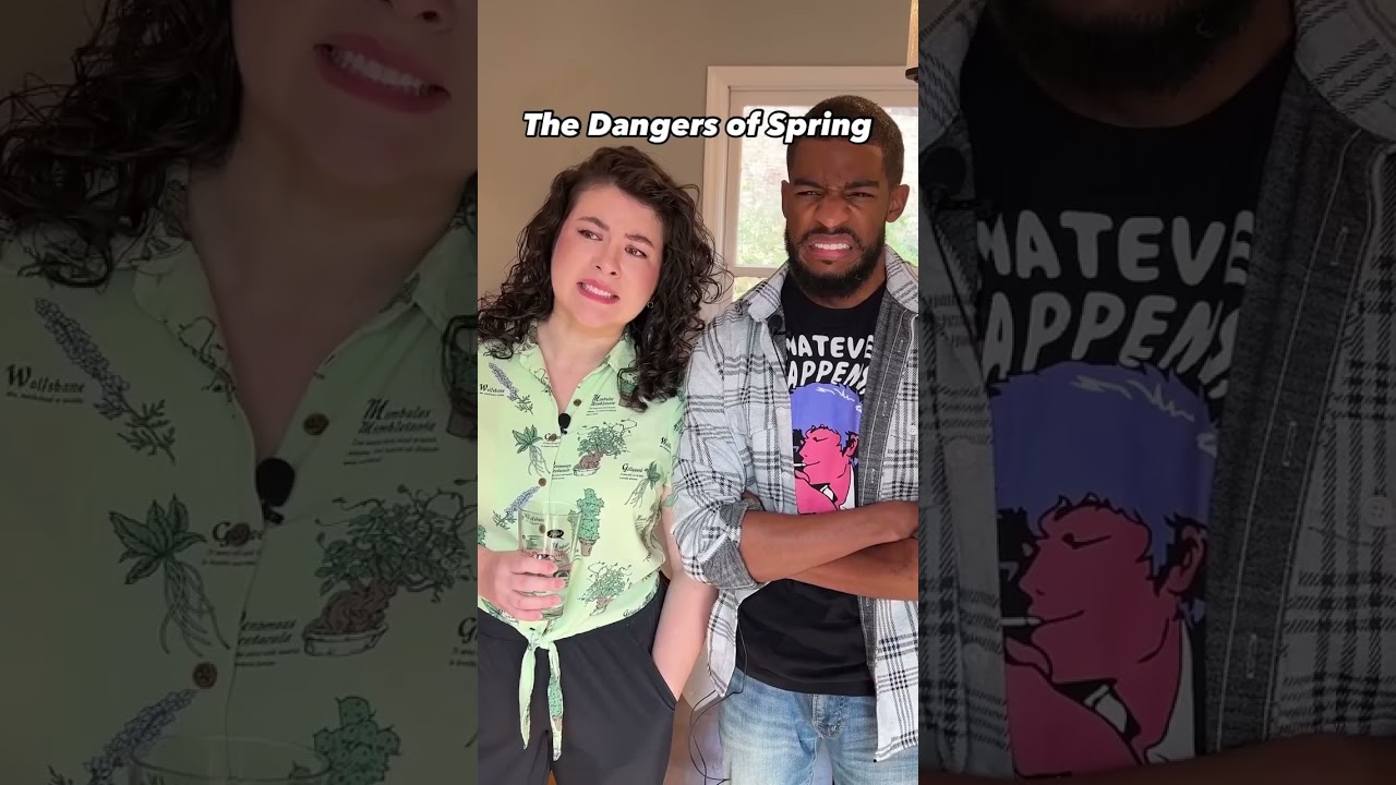 “Come outside. It’s totally safe.” - Wasp, probably. 