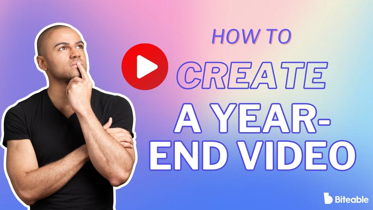 How to make a year end recap video