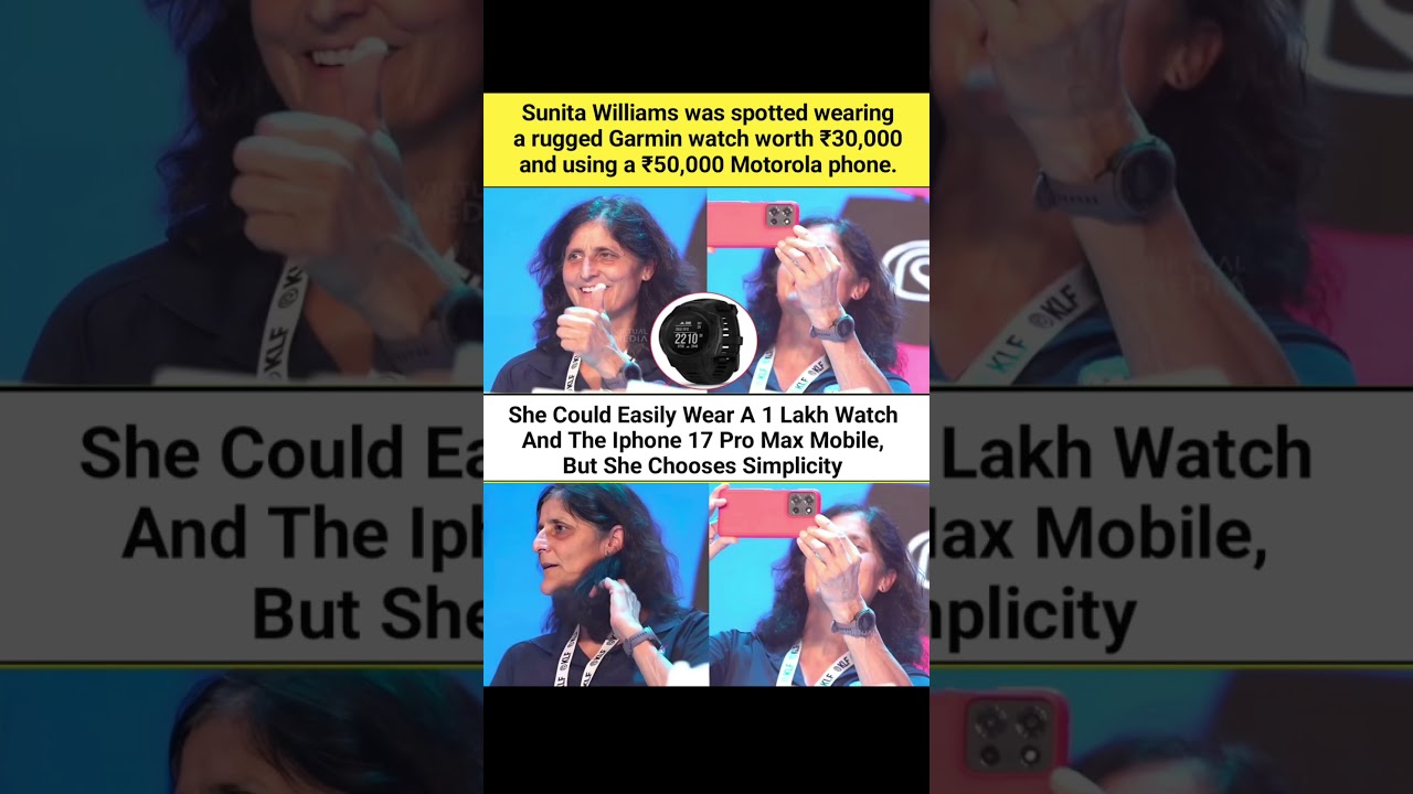 Sunita Williams Chooses Simplicity Over Luxury 