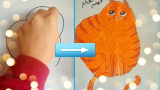 تعليم الرسم للأطفال والمبتدئين|Part 1||حِيَل سهلة للرسم|رسم حيونات كيوت بطريقة سهله جداً