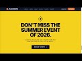 Summer 2026: Event, Concerts, Exhibitions, Expos &amp; Trade shows Landing Page