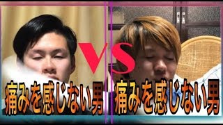 【激痛】痛みを感じない男同士の意地をかけた勝負。slap championship