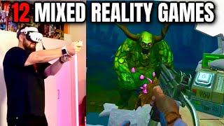 Best Mixed Reality Games on Quest 3! 12 Quest 3 Mixed Reality Games