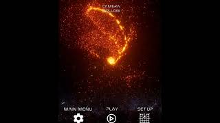 2.5 solar mass black hole 🆚 sun #space #universe  #cosmiccollisions #accretiondisk #spacesim