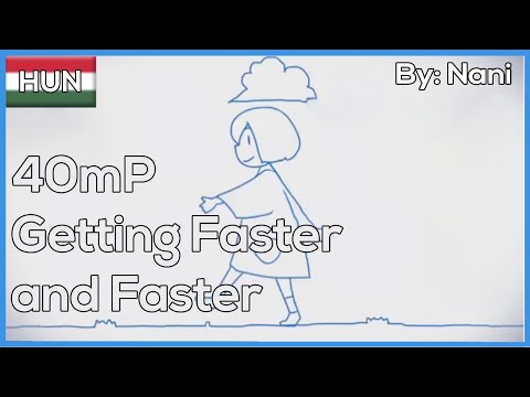 【40mP】Getting Faster and Faster ☁ だんだん早くなる (Hungarian Cover)