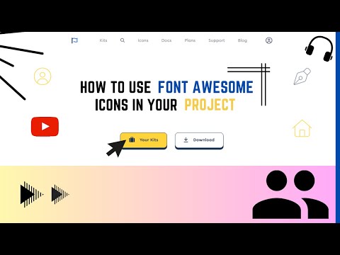HOW TO USE FONT AWESOME ICONS EASILY on  HTML AND CSS | CUSTOMIZE YOUR ICONS