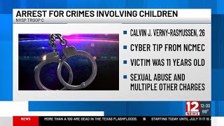 Cortland man arrested for sex crimes & endangering the welfare of a child