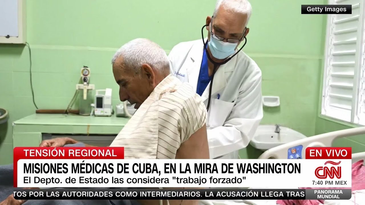 Panorama Mundial Con Gabriela Frías: Misiones Médicas De Cuba, En La Mira De Washington - 1/15/26