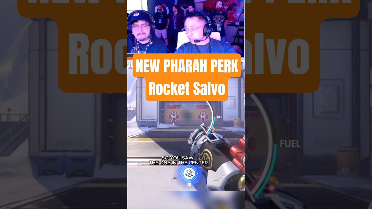 NEW Pharah Major Perk: Rocket Salvo overview 