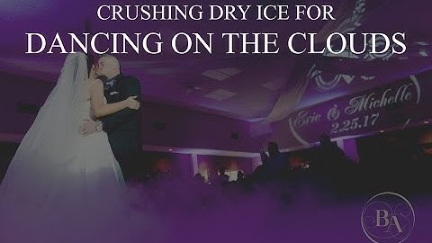 How to Crush Dry ice for the Chauvet Nimbus-DANCING ON THE CLOUDS