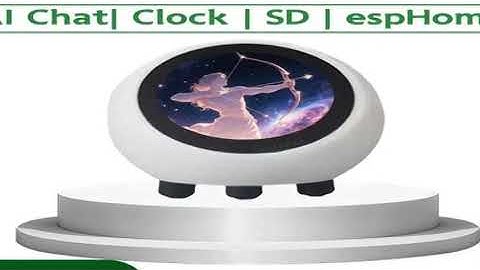 espHome Assistant Compatible XiaoZhi AI Voice Chat Robot Ball ESP32-S3 1.28 inch LCD N16R8