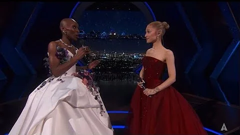 Ariana Grande & Cynthia Erivo’s Incredible Oscars Performance - Defying Gravity | Sing-Along #wicked