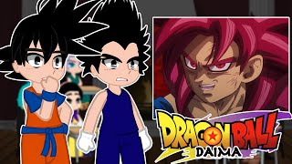Dragon Ball Z react to Son Goku | Kakarot | Dragon Ball Daima | - GC