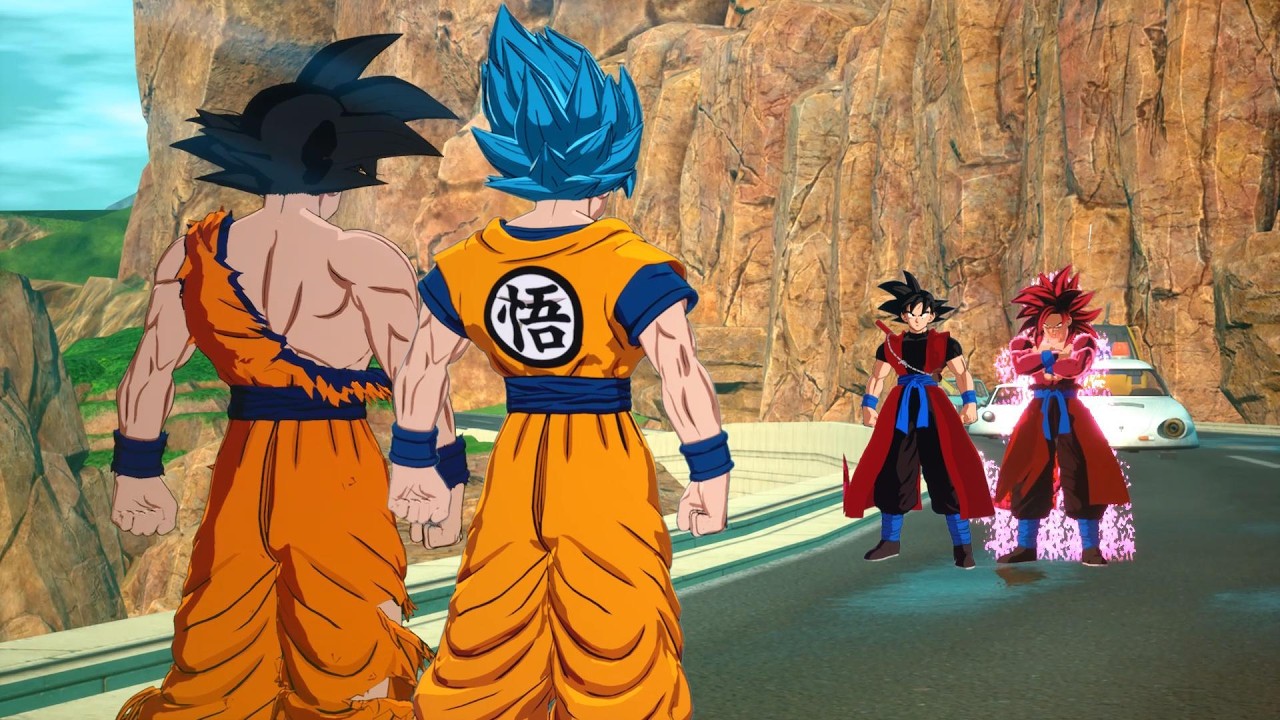 Goku Super Vs Goku Xeno! Dragon Ball Sparking Zero