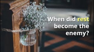 SACRED REST by Saundra Dalton-Smith | Book Trailer