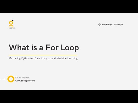 Module 3: What is a For Loop