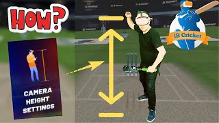 How to Set Perfect Camera Height in IB Cricket VR | Oculus Quest 2 screenshot 4