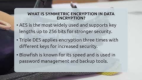 What Is Symmetric Encryption In Data Encryption? - Talking Tech Trends