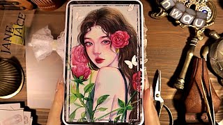 ASMR 1 HOUR | Therapy Journaling🌹 Relaxing Sounds | hwaufranc