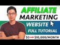 How To Create An Affiliate Marketing Website For Beginners | FREE COURSE 2021