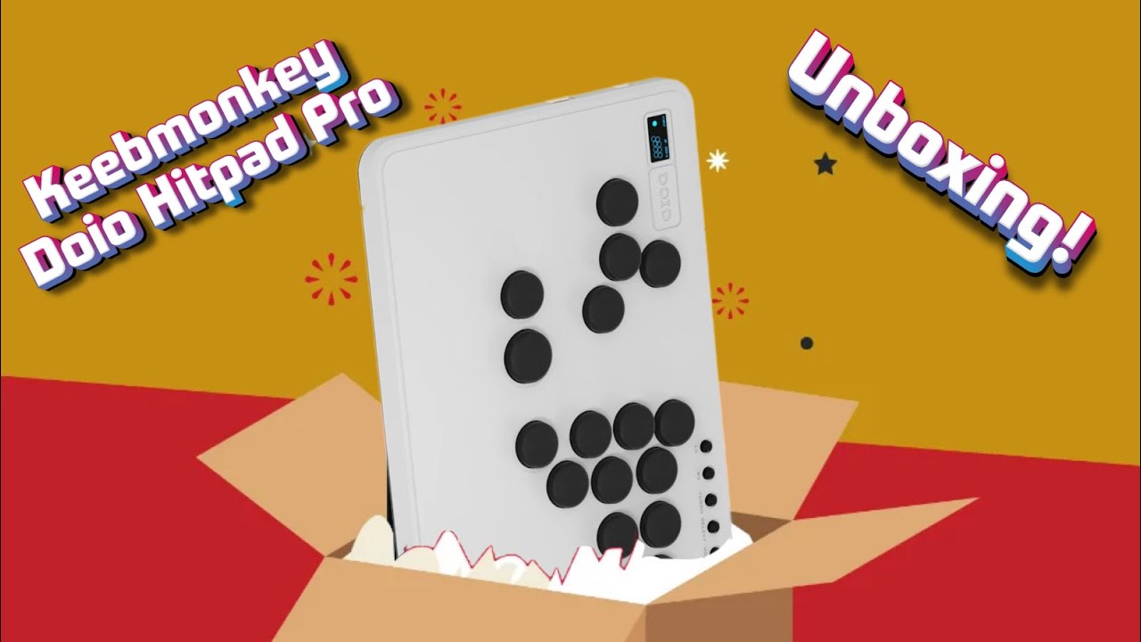 keebmonkey doio hitpad pro White unboxing - YouTube