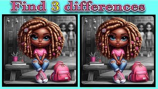 Spot the Difference Game | 3 Differences #96