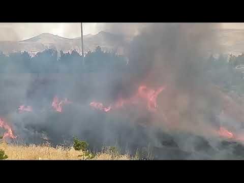 SON DAKİKA: Sivas'ta Yine Yangın Çıktı!