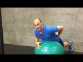 How to Use an Exercise Ball to Improve Posture and Treat Shoulder, Neck, and Back Pain