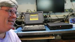 Grid Compass Vintage Computer with Bubble Memory and a Speech Synthesizer
