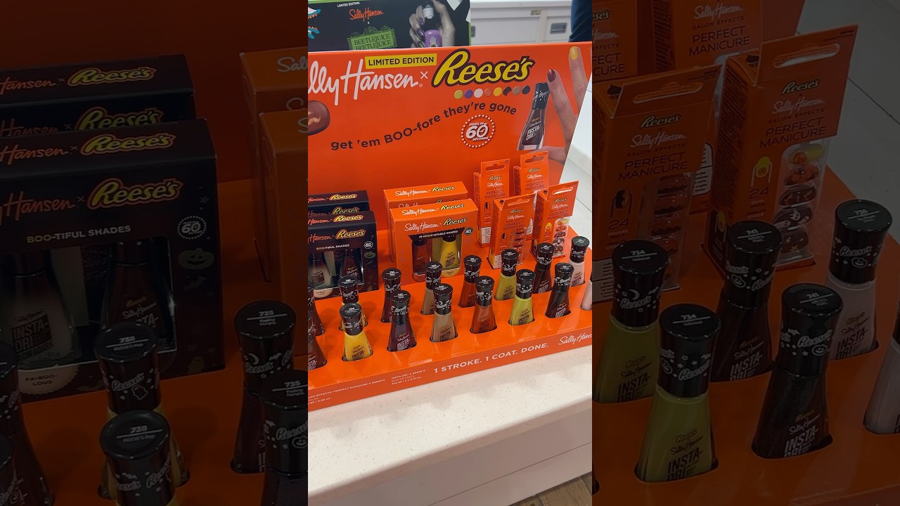 Sally Hansen x Reese’s Collab! 