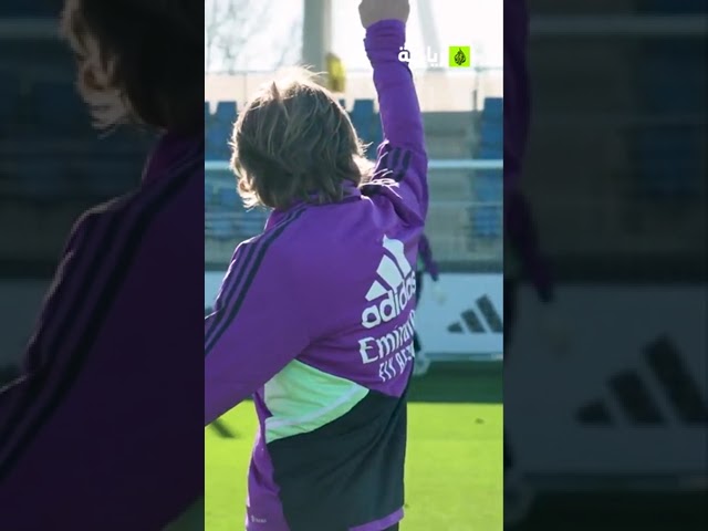 شيء من سحر لوكا مودريتش 😍