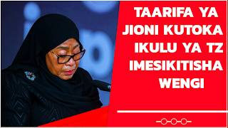 Taarifa Mbaya Ya Jioni Kutoka Ikulu Ya Tanzania Imesikitisha Dunia